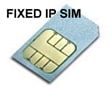 Fixed IP SIM Card - 1GB monthly allowance